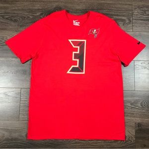 Nike NFL Tampa Bay Buccaneers Winston Football Red Shirt Size XL AR0111-657 NEW